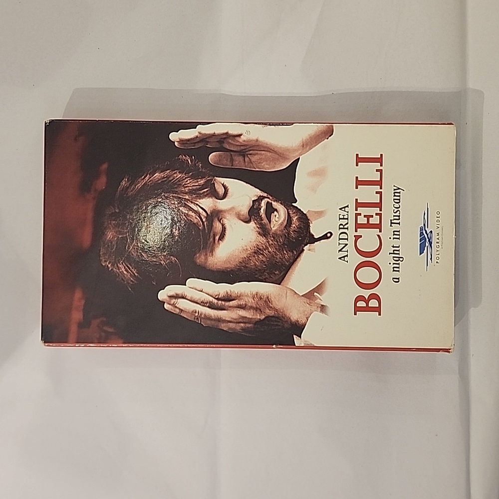 Andrea‎ Bocelli A Night in Tuscany VHS